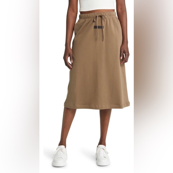 Fear of God Dresses & Skirts - Fear of God Essentials cotton midi skirt